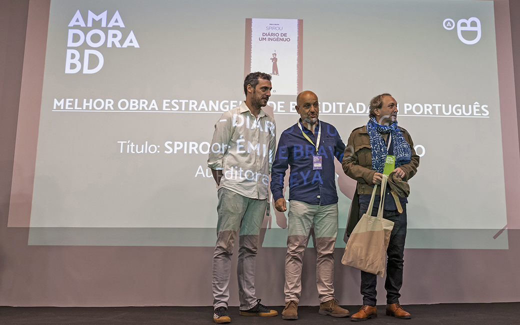Melhor Obra Estrangeira de Banda Desenhada Editada em Português | Spirou - Diário de Um Ingénuo, de Émile Bravo, da editora ASA
