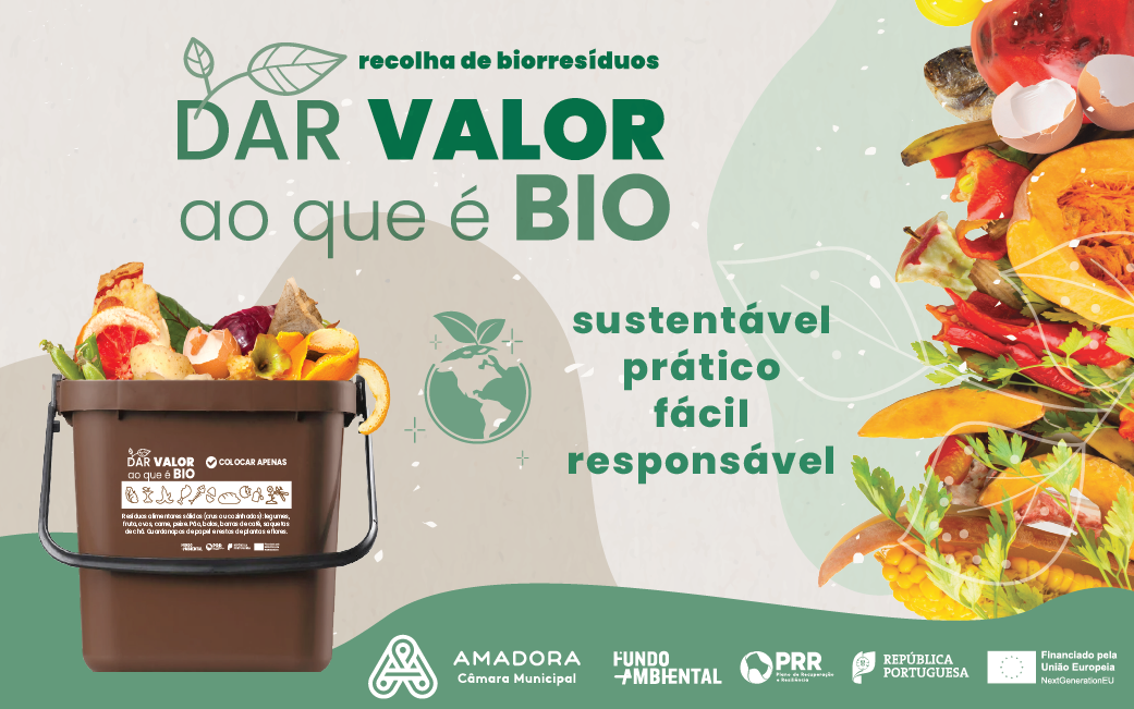 Adira à Recolha de Biorresíduos e seja amigo do Ambiente!